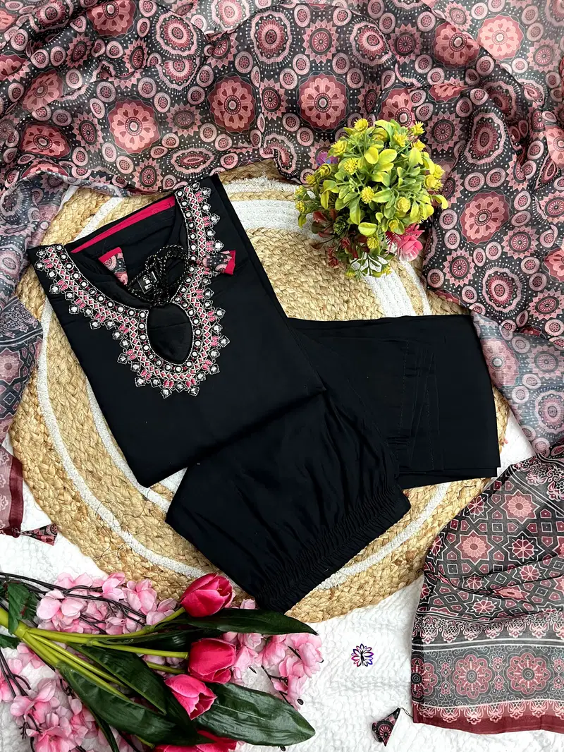 KF 5108 Kalaai Viscose Kurti With Bottom Dupatta Wholesalers In Delhi